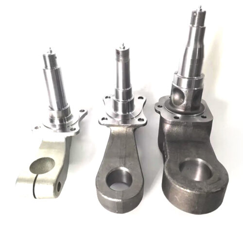 Forged trailer axle straight spindle axle parts and accessories
