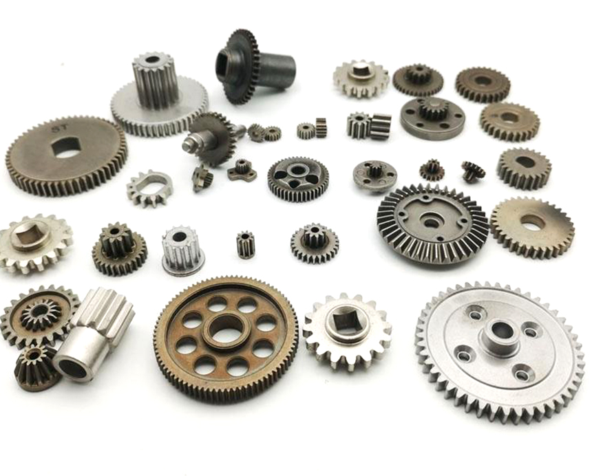 Free sample powder metallurgy precision iron machining parts small spur Bevel gear-5