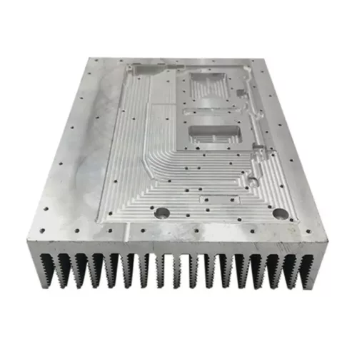 anodized 6061T6 6063T5 cnc hollow extruded heatsink extrusion heat sink industrial aluminum profile